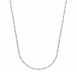Corrente Prateada Masculina Elo 3 por 1